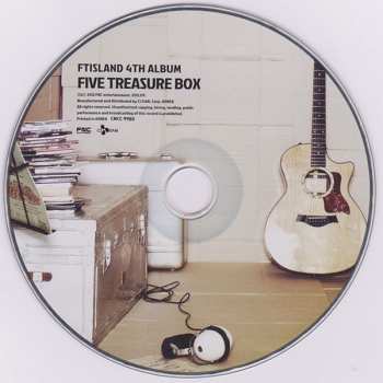 CD/Coffret FTISLAND: Five Treasure Box