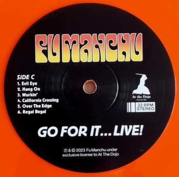 2LP Fu Manchu: Go For It...Live! CLR | LTD