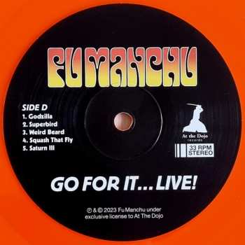 2LP Fu Manchu: Go For It...Live! CLR | LTD
