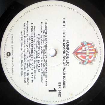 LP Funkadelic: Electric Spanking Of War Babies