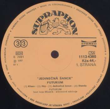 LP Futurum: Jedinečná Šance