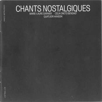 CD Ernest Chausson: Chants Nostalgiques