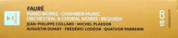 12CD/Coffret Gabriel Fauré: Piano Works • Chamber Music • Orchestral & Choral Works • Requiem