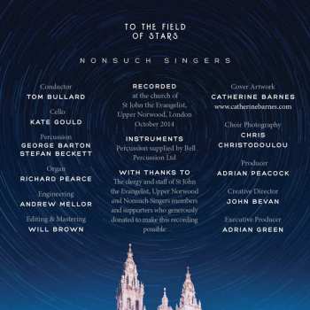 CD Gabriel Jackson: To The Field Of Stars