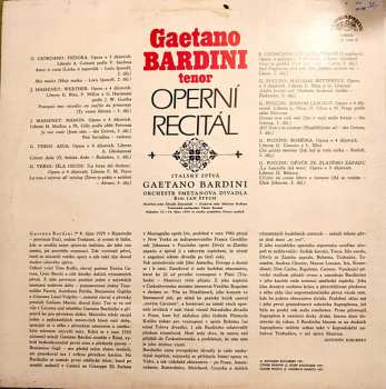 LP Gaetano Bardini: Operatic Recital