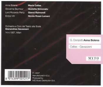 2CD Gaetano Donizetti: Anna Bolena