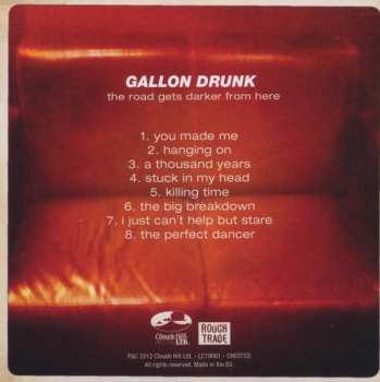 CD Gallon Drunk: The Road Gets Darker From Here