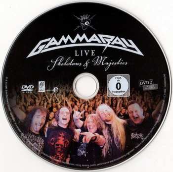 2DVD Gamma Ray: Skeletons & Majesties Live