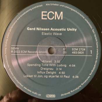 LP Gard Nilssen's Acoustic Unity: Elastic Wave