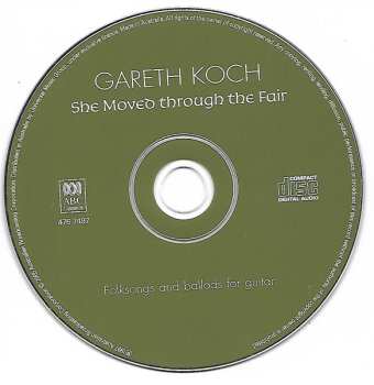 CD Gareth Koch: She Moved Through The Fair - Folksongs And Ballads For Guitar