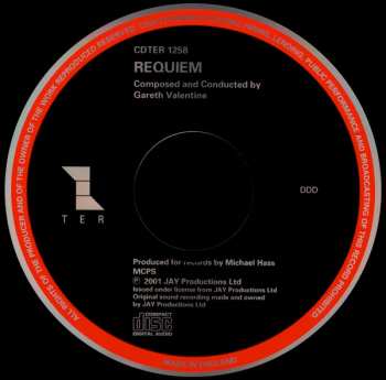 CD Gareth Valentine: Requiem