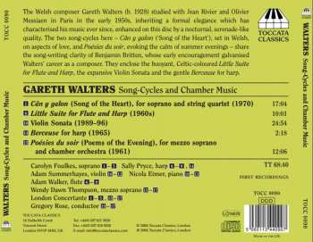 CD Gareth Walters: Songs Of The Heart (Song-Cycles And Chamber Music)