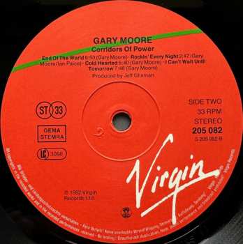 LP Gary Moore: Corridors Of Power