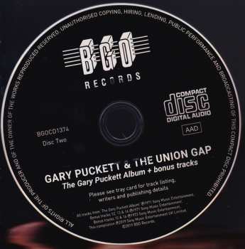 2CD Gary Puckett & The Union Gap: Woman, Woman ☆ The New Gary Puckett And The Union Gap Album - The Gary Puckett Album + Bonus Tracks