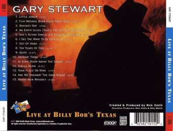 CD Gary Stewart: Live At Billy Bob's Texas