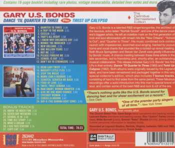 CD Gary U.S. Bonds: Dance 'Til Quarter To Three Plus Twist Up Calypso
