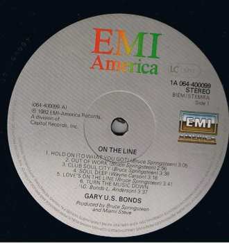 LP Gary U.S. Bonds: On The Line