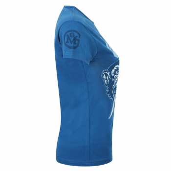 Marchandises Gas Monkey Garage: Tričko Dámské Tonal Monkey Classic (blue) XXL