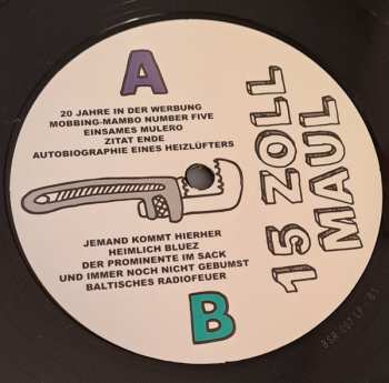 LP Gas Wasser Indiepop: 15 Zoll Maul