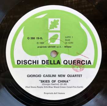 LP Giorgio Gaslini: Skies Of China