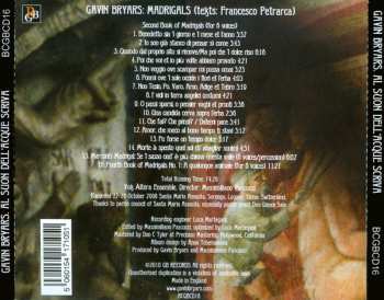 CD Gavin Bryars: Al Suon Dell'Acque Scriva - Madrigals Volume 1