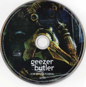 4CD/Coffret Geezer Butler: Manipulations Of The Mind (The Complete Collection)