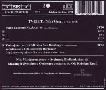 CD Ole Kristian Ruud: Piano Concerto No. 5; Variations On A Folk-Song From Hardanger