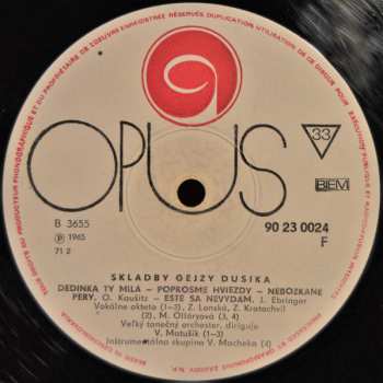 EP Gejza Dusík: Skladby Gejzy Dusíka