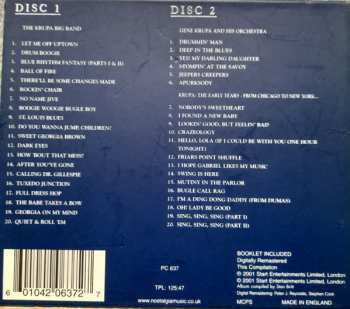 2CD Gene Krupa: The Platinum Collection Gene Krupa Drummin' Man Great 40 Tracks