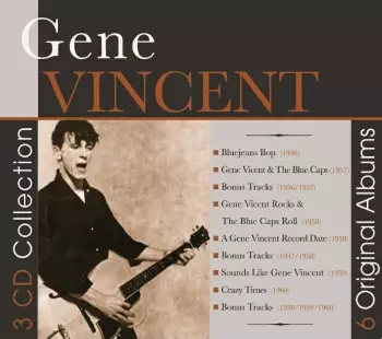 Gene Vincent: Gene Vincent - 3 CD Collection / 6 Original Albums
