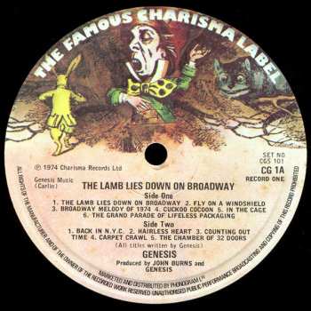 2LP Genesis: The Lamb Lies Down On Broadway