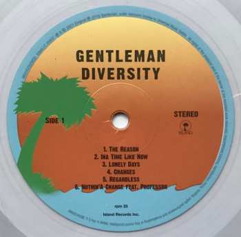 2LP Gentleman: Diversity CLR | LTD