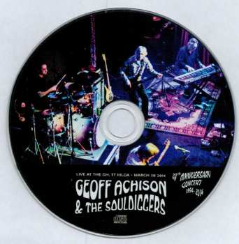 CD Geoff Achison & The Souldiggers: 20th Anniversary Concert 1994-2014 DLX