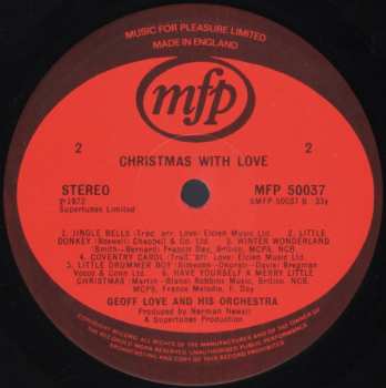 LP Geoff Love & His Orchestra: Christmas With Love
