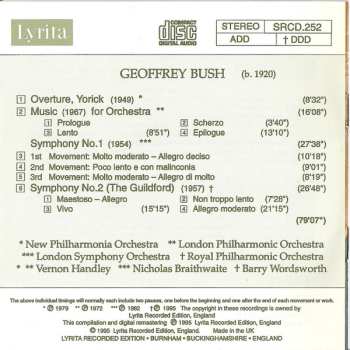 CD The London Symphony Orchestra: Overture, Yorick / Music For Orchestra / Symphonies 1 & 2
