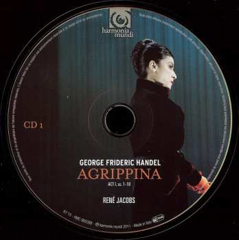 3CD/DVD/Coffret Georg Friedrich Händel: Agrippina