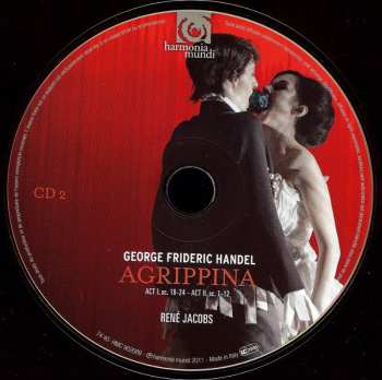 3CD/DVD/Coffret Georg Friedrich Händel: Agrippina