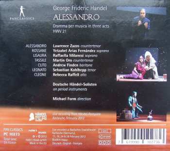 3CD Georg Friedrich Händel: Alessandro
