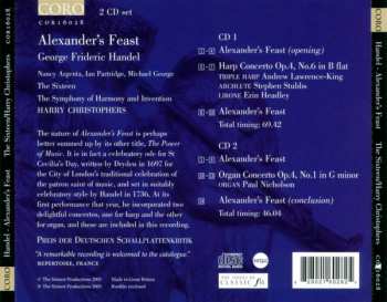 2CD Georg Friedrich Händel: Alexander's Feast