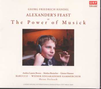 2CD Georg Friedrich Händel: Alexander's Feast