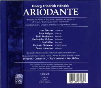 3CD/Coffret Georg Friedrich Händel: Ariodante