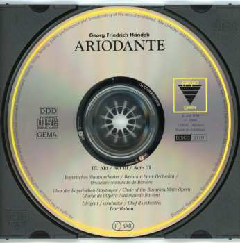 3CD/Coffret Georg Friedrich Händel: Ariodante