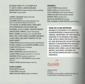 2CD Georg Friedrich Händel: Brockes-Passion