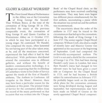CD Georg Friedrich Händel: Coronation Anthems
