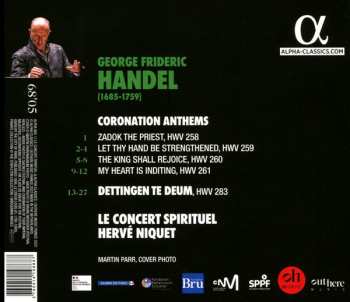 CD Georg Friedrich Händel: Coronation Anthems