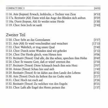 3CD Ernst Haefliger: Der Messias (In Deutscher Sprache)