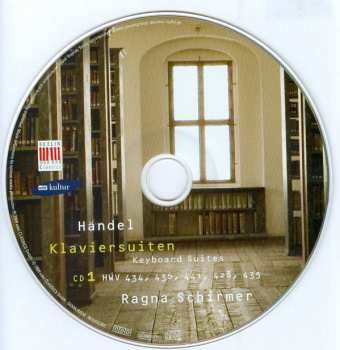 3CD Georg Friedrich Händel: Die Klaviersuiten