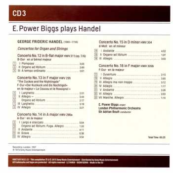 4CD/Coffret The Royal Philharmonic Orchestra: E. Power Biggs Plays Handel - The 16 Organ Concertos And More