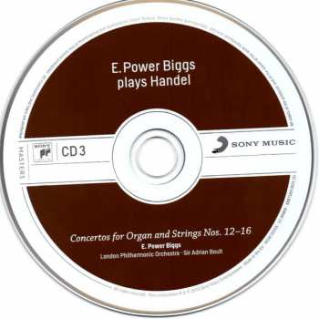 4CD/Coffret The Royal Philharmonic Orchestra: E. Power Biggs Plays Handel - The 16 Organ Concertos And More