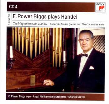 4CD/Coffret The Royal Philharmonic Orchestra: E. Power Biggs Plays Handel - The 16 Organ Concertos And More
